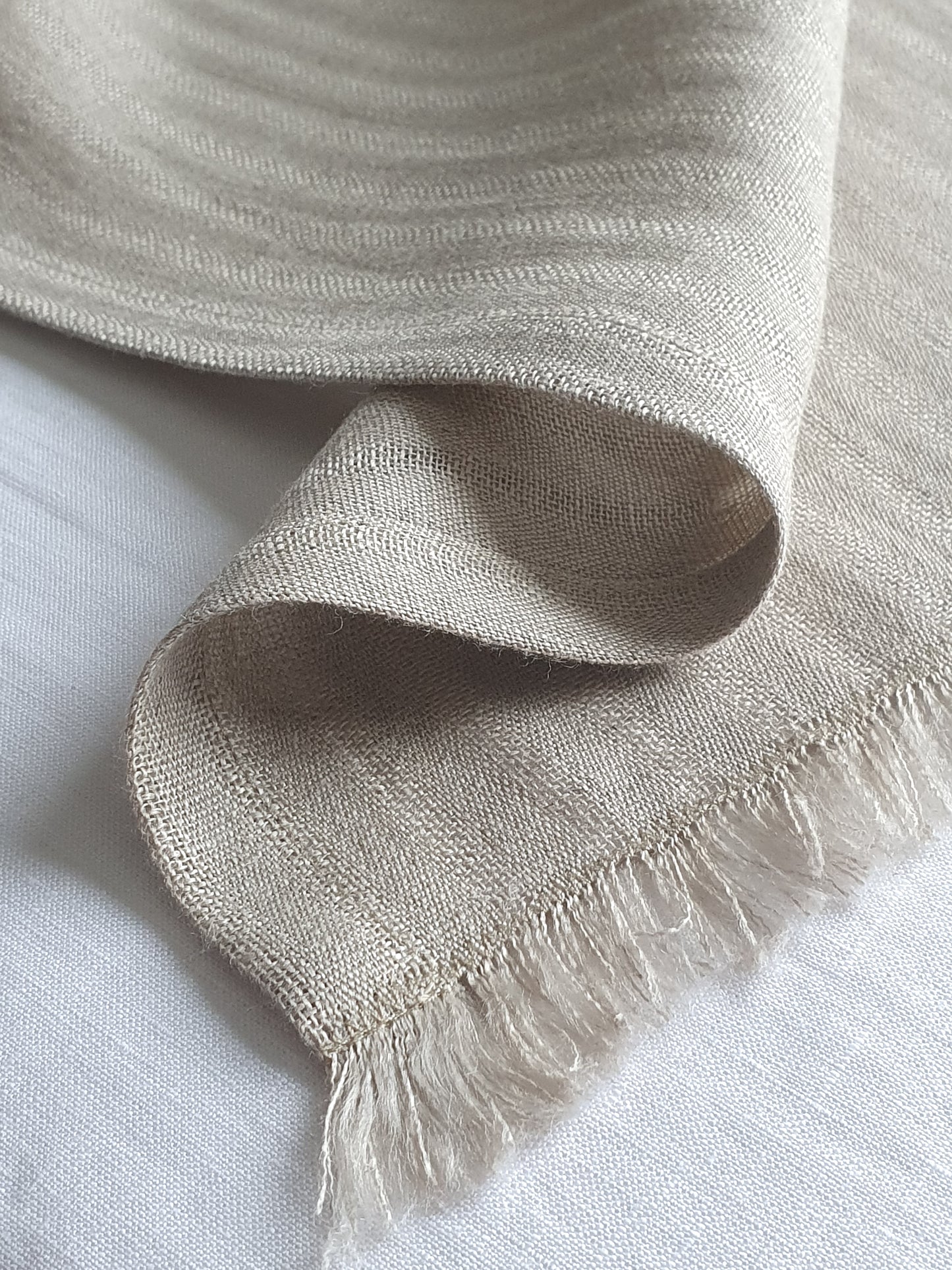 Linen Table Runner | Pia Stripe - AVLEN