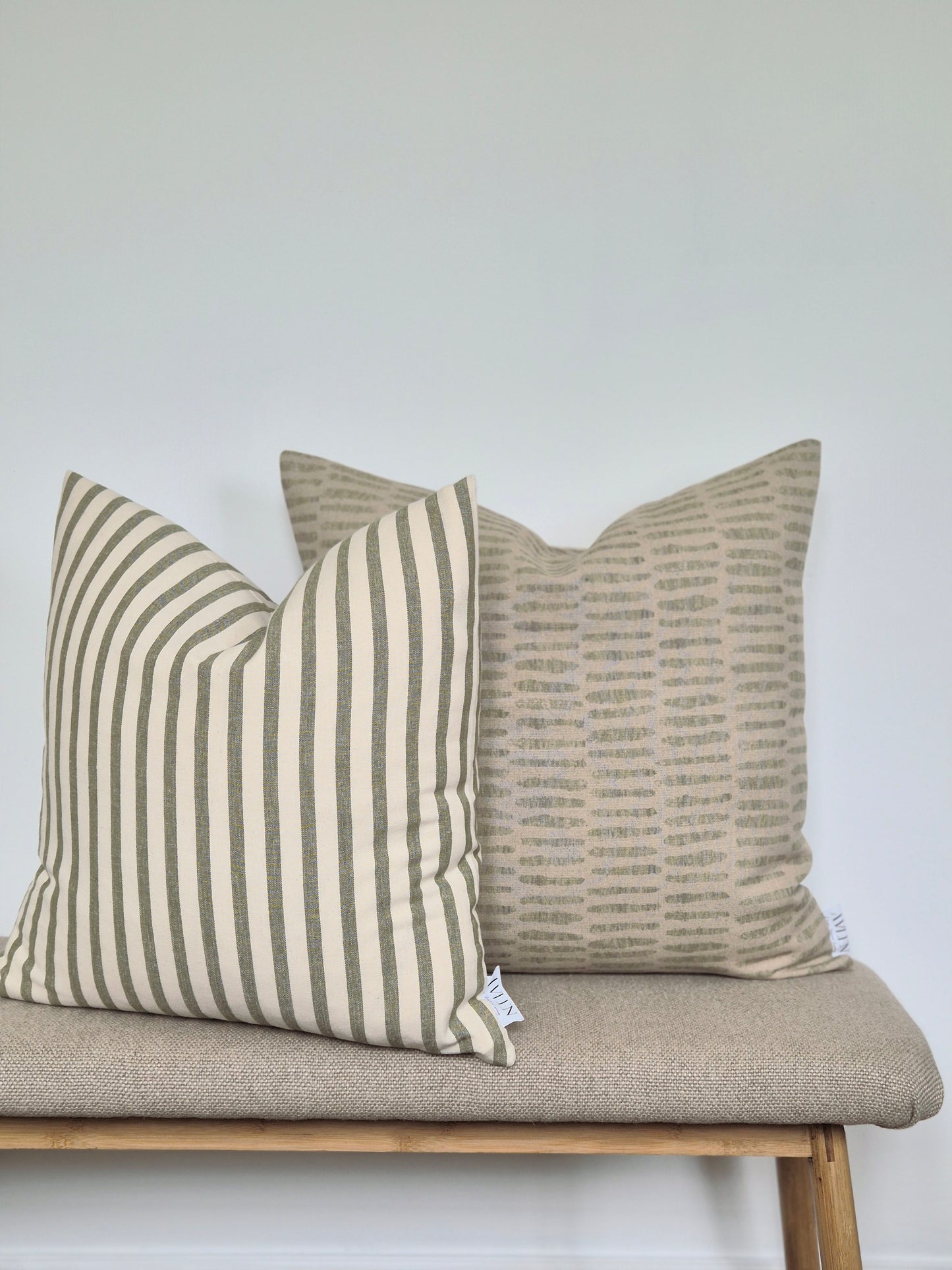 Moss Stripe Cushion Cover | LIMITED DESIGN