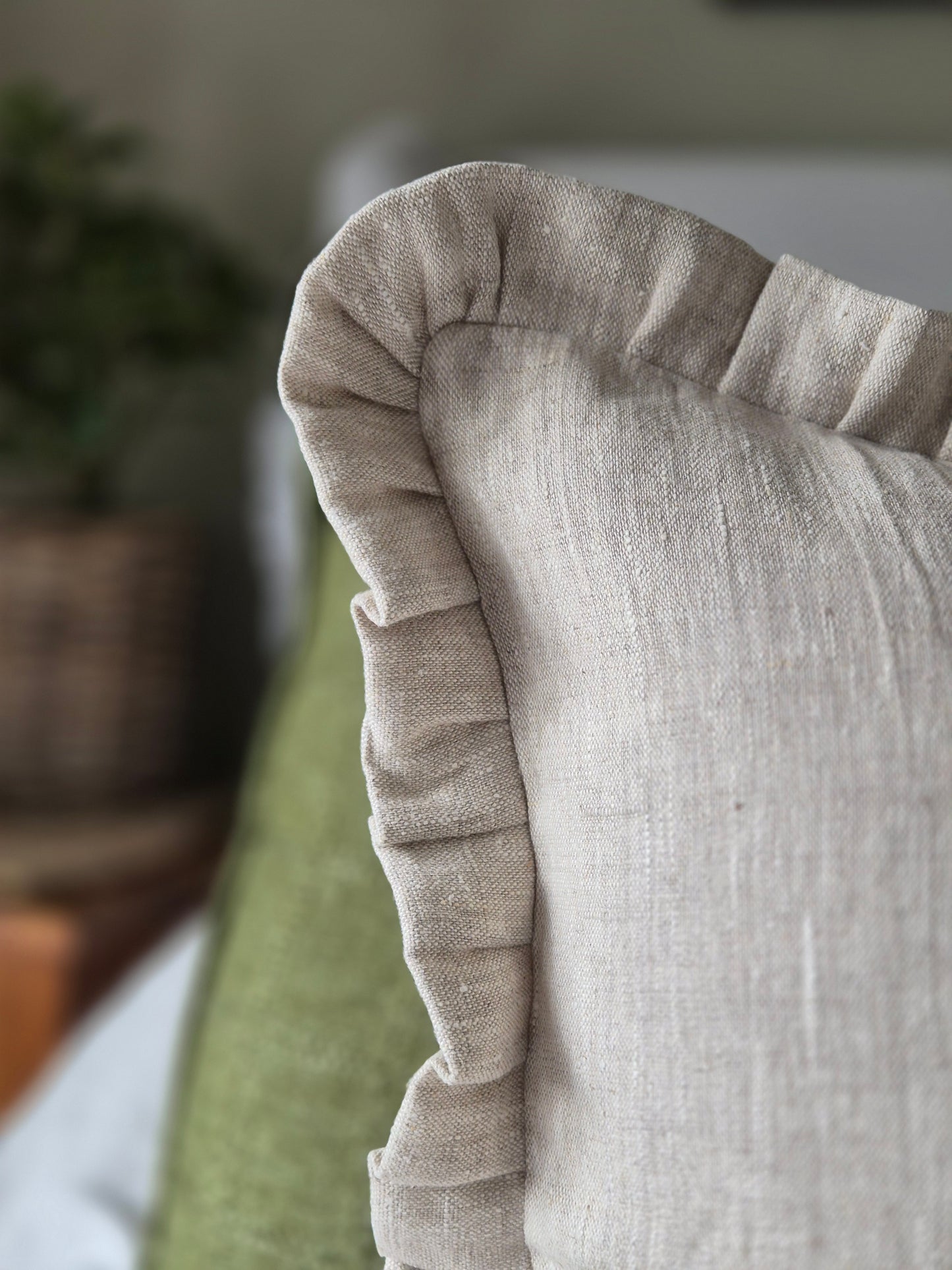 Rufflette Linen Cushion Cover | 2 colours available