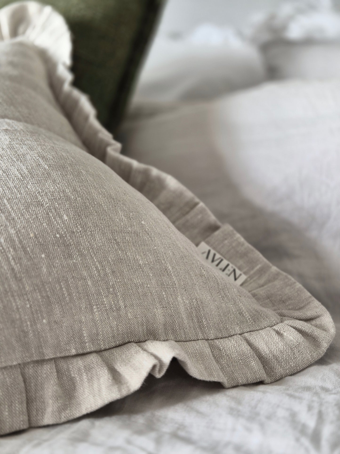 Rufflette Linen Cushion Cover | 2 colours available