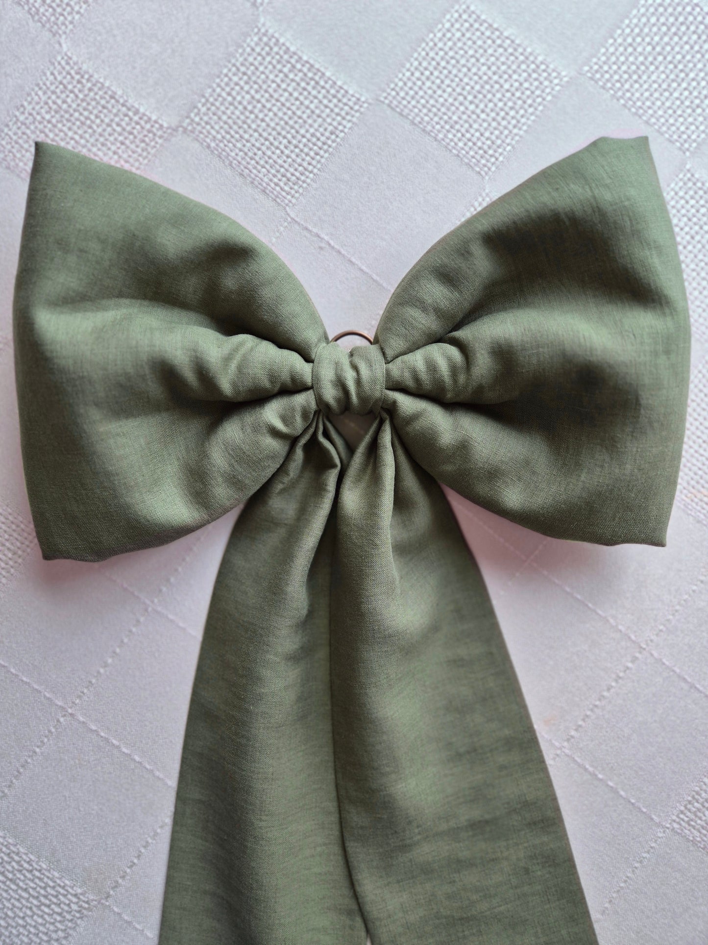 Bespoke Oversized Linen Bow | 21 colours - AVLEN