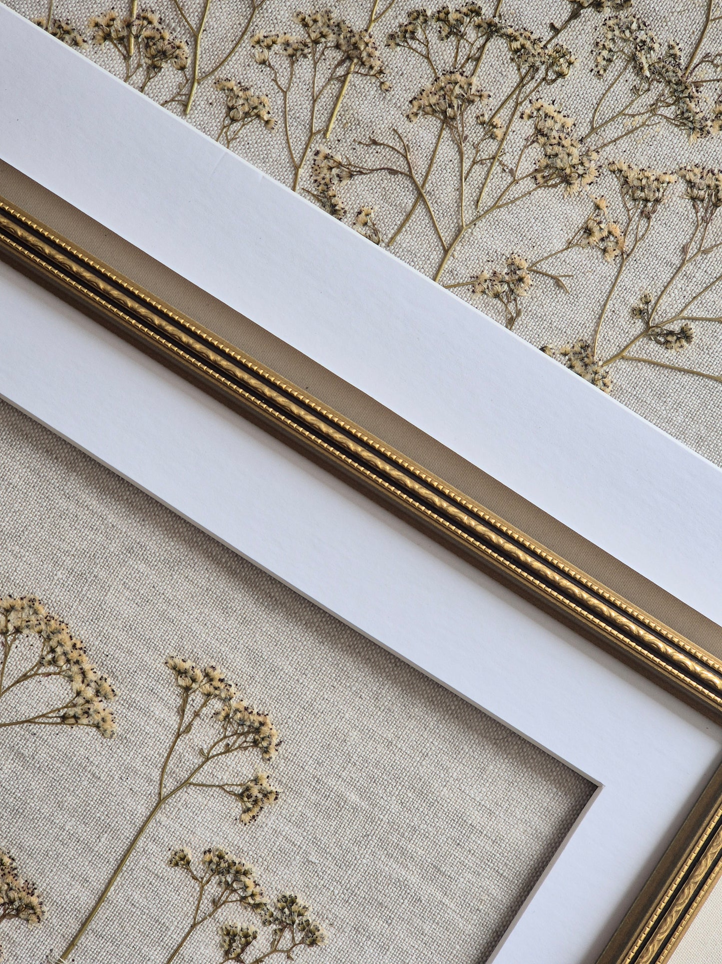pressed flower original art collection