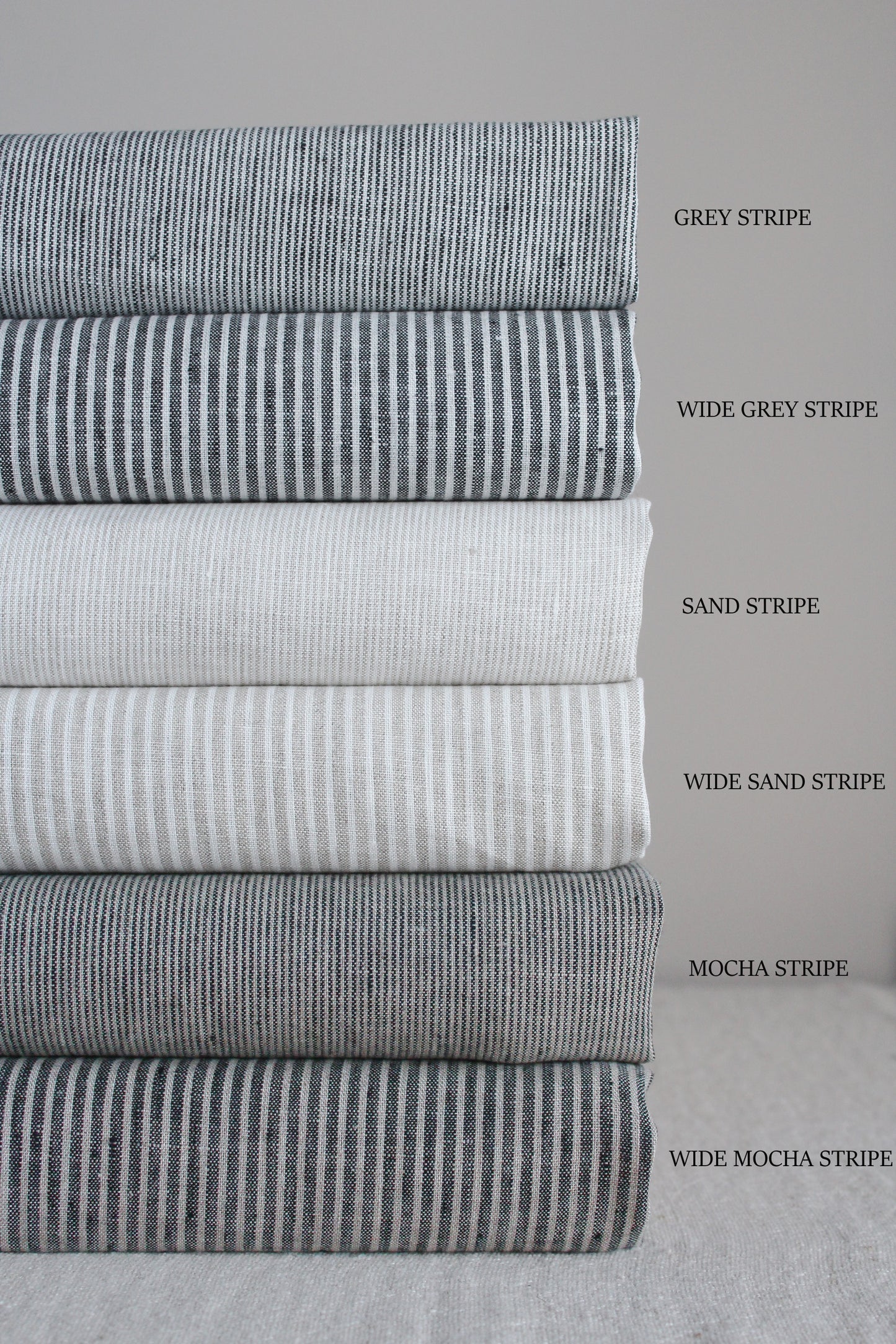 Linen Striped Napkins | 6 colours available - AVLEN