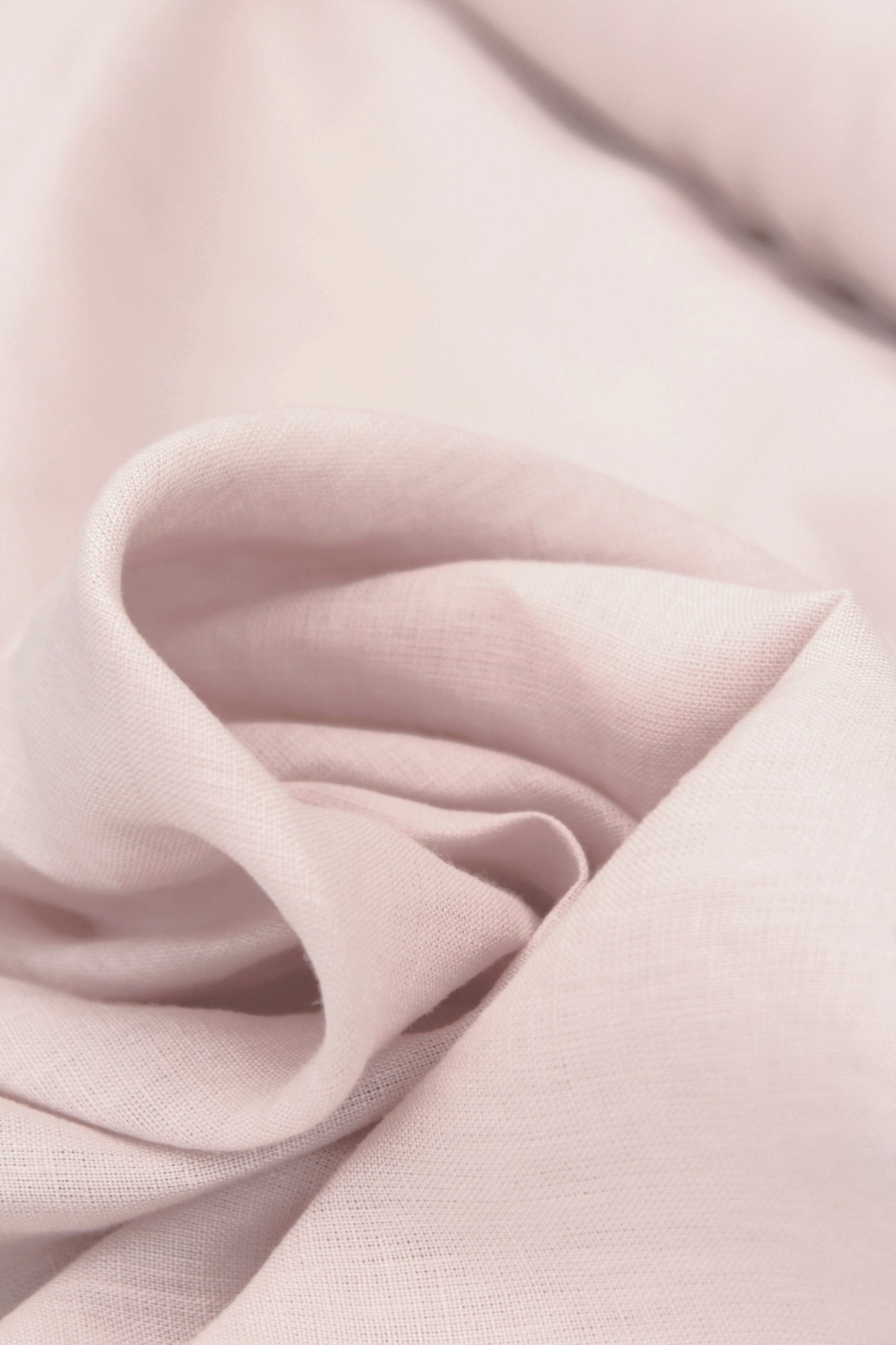 Siena Blush Pink Linen Fabric - AVLEN