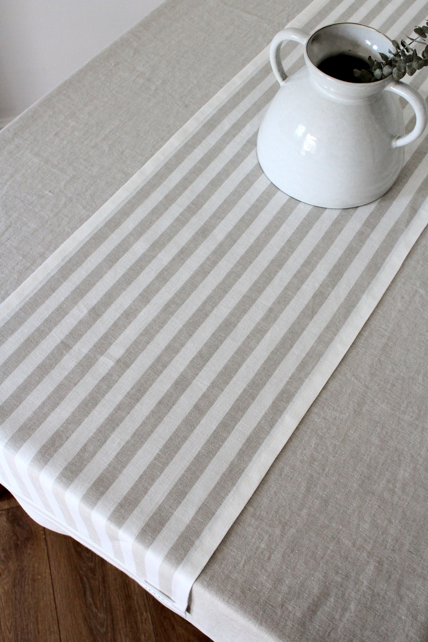Linen Table Runner | Ella Stripe - AVLEN