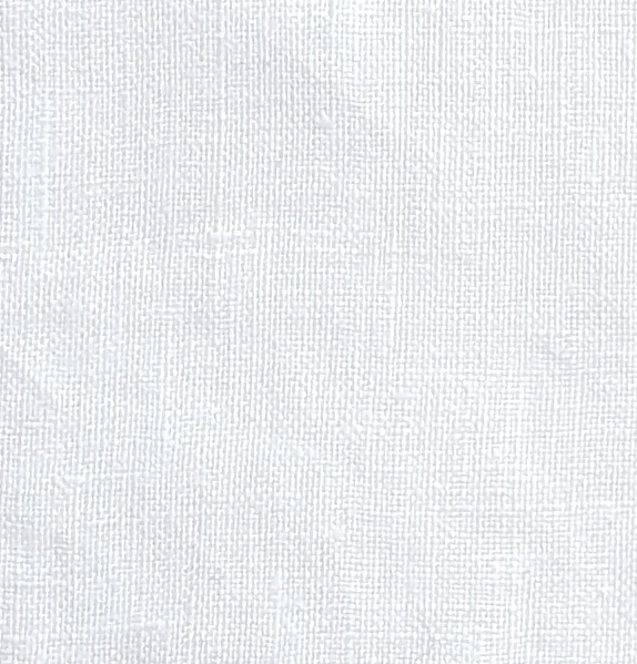 Siena White Linen Fabric - AVLEN