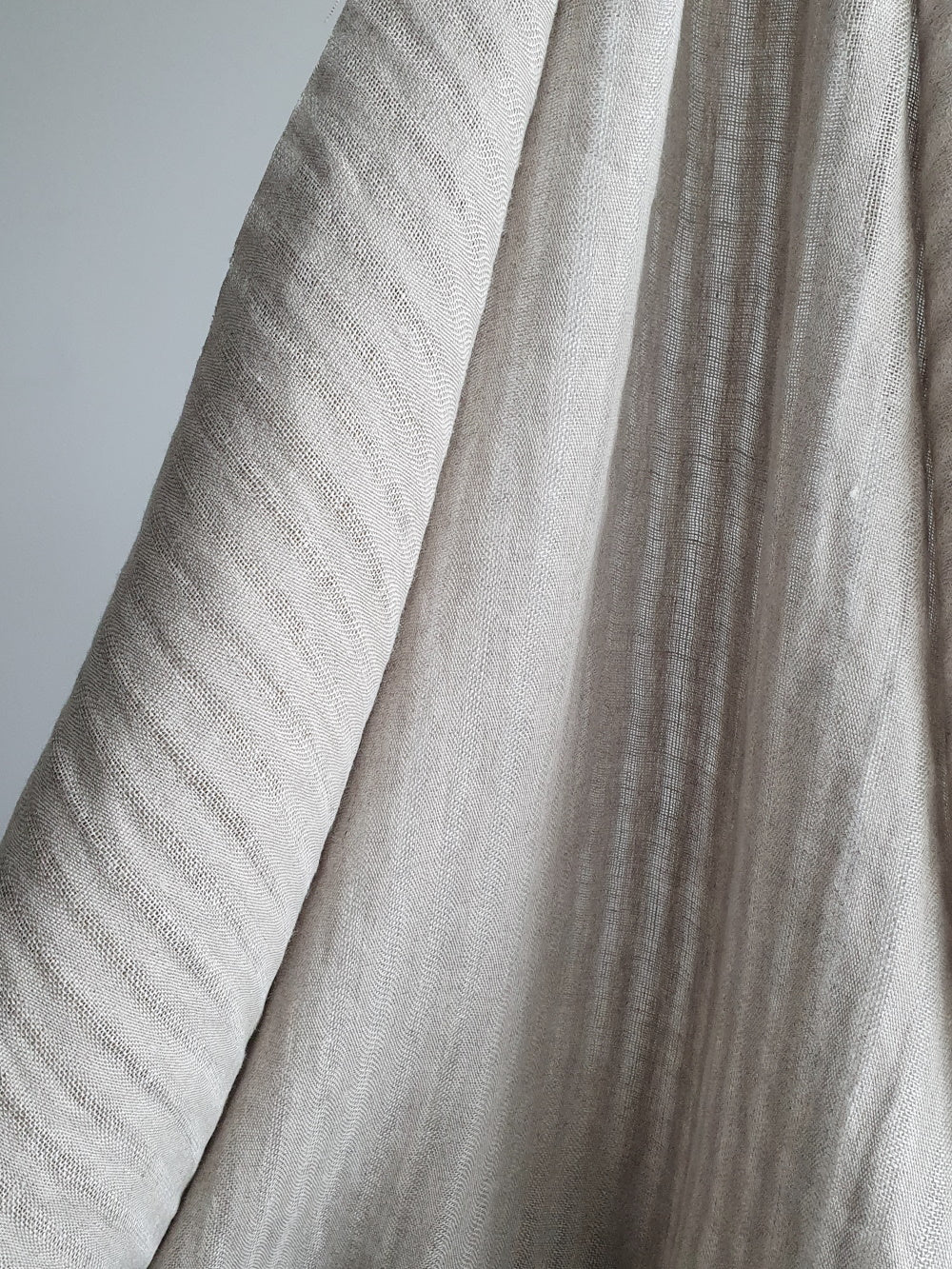 Pia Sand Linen Fabric - AVLEN