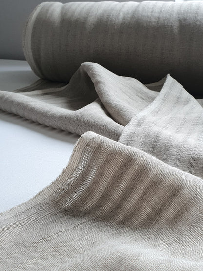 Pia Sand Linen Fabric