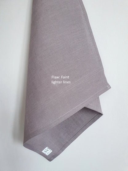 Dusty Cloud Linen Napkin | LESS PERFECT - AVLEN