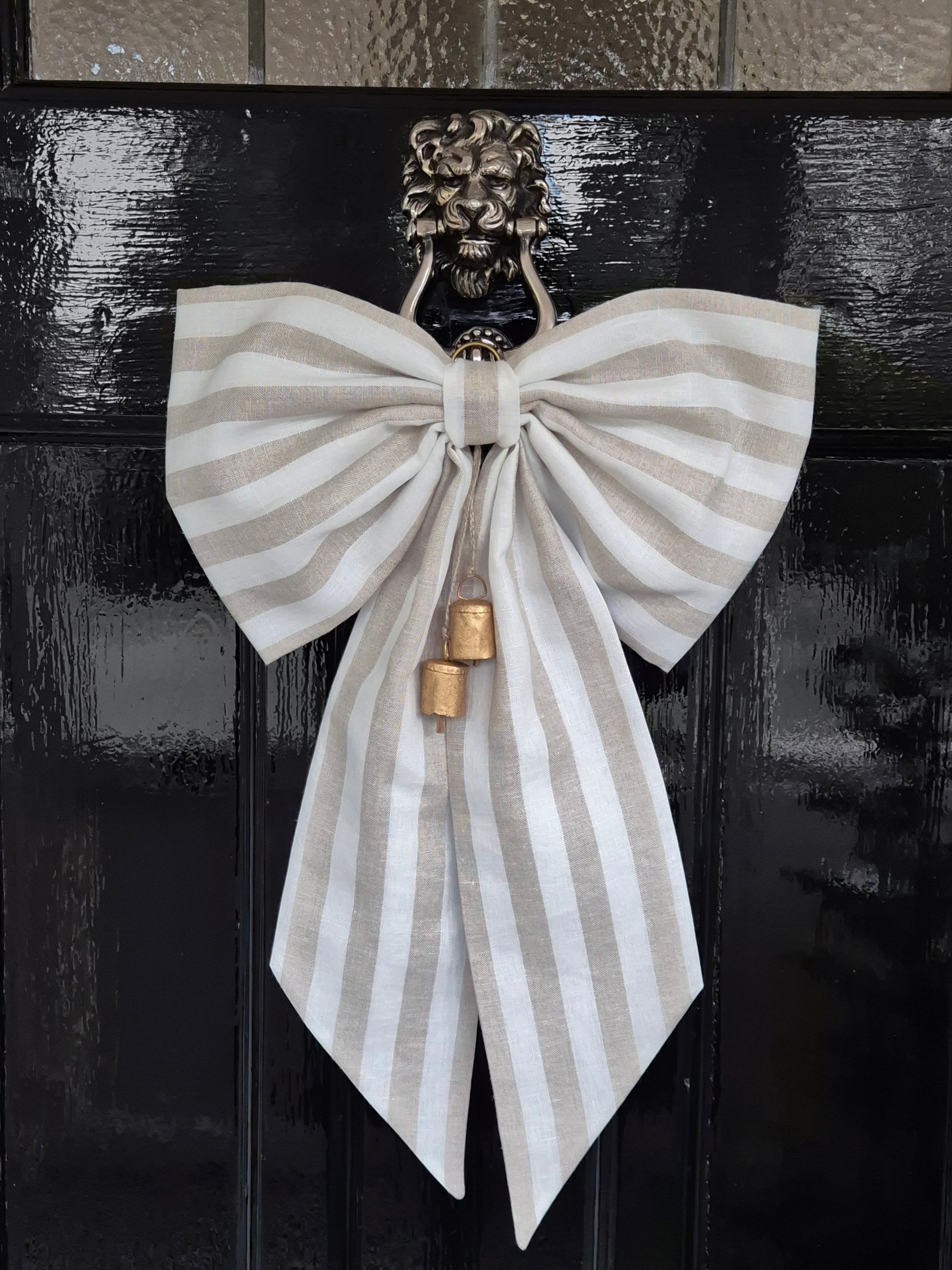 handmade festive supersized bow