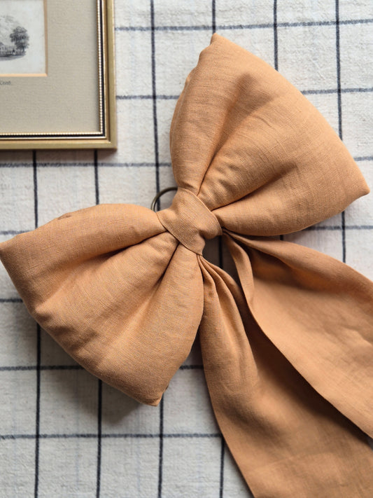 Bespoke Mini Linen Bow | 21 colours - AVLEN