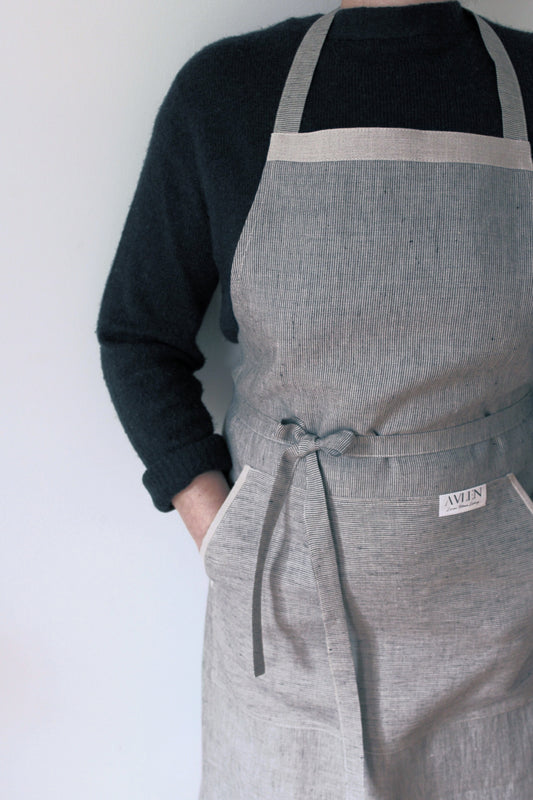 Linen Apron | Mocha