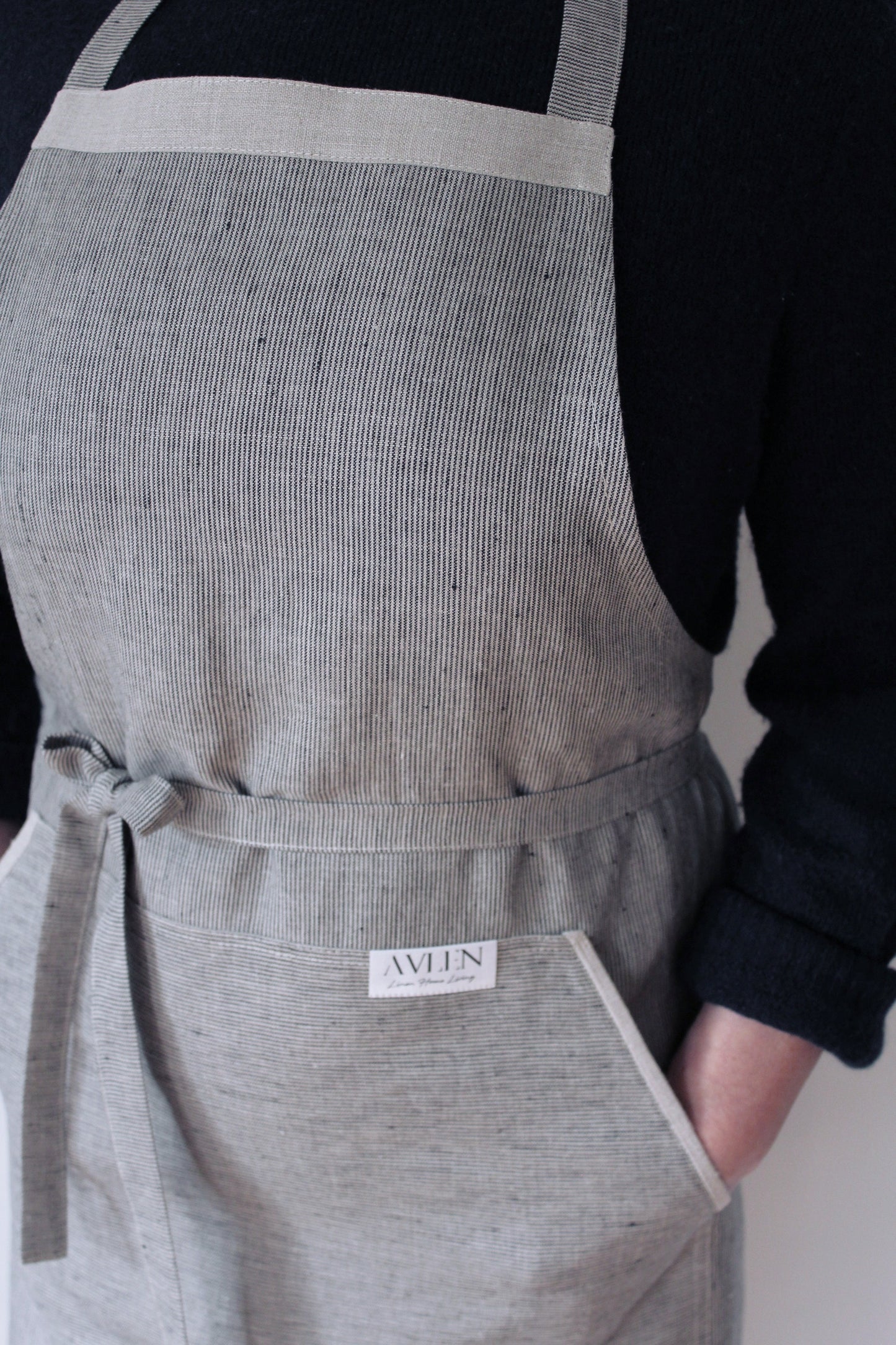 Linen Apron | Mocha