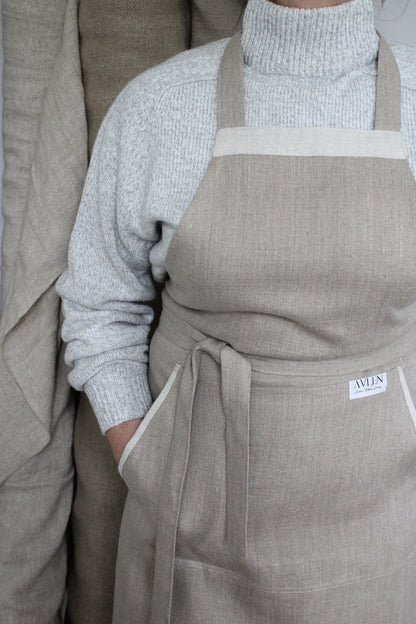 Linen Apron | Sand