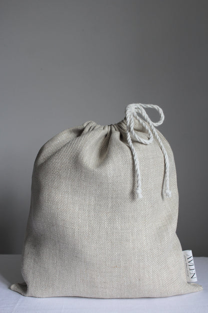 Drawstring Storage Bag | Oatmeal - AVLEN