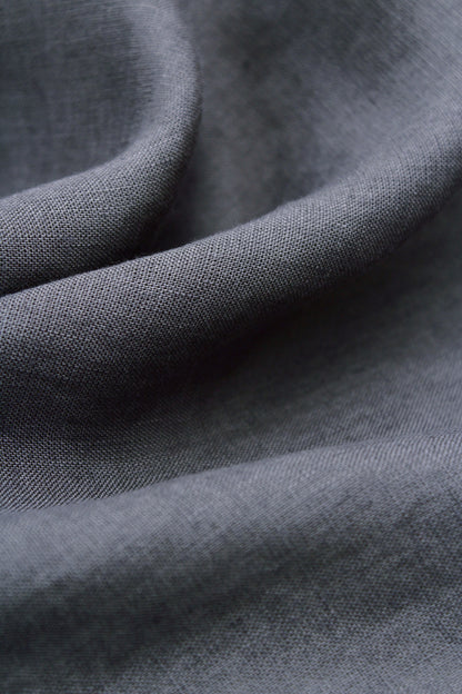 Siena Denim Grey Linen Fabric
