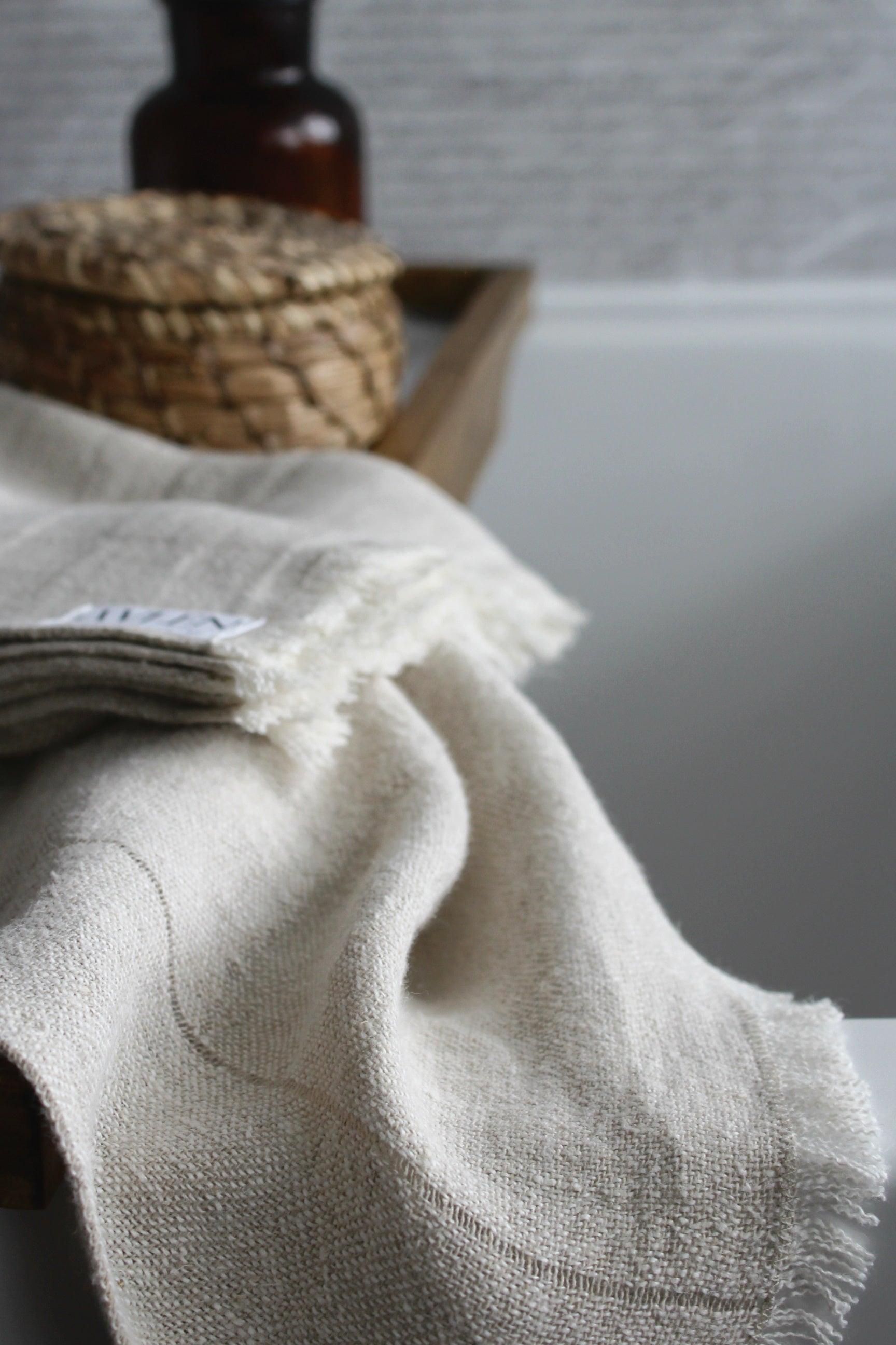 Fia Linen Bath Towel | LAST STOCK - AVLEN
