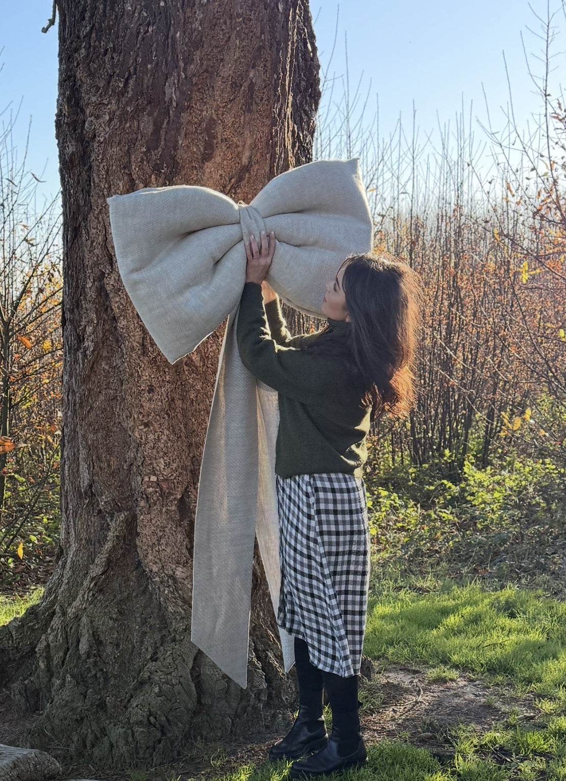 Bespoke Size Linen Bow - AVLEN