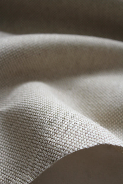 Sari Oatmeal Linen Fabric - AVLEN
