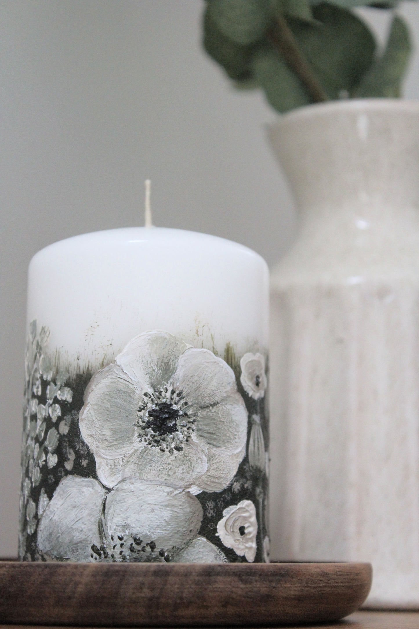 The Meadow | Hand painted candle - AVLEN