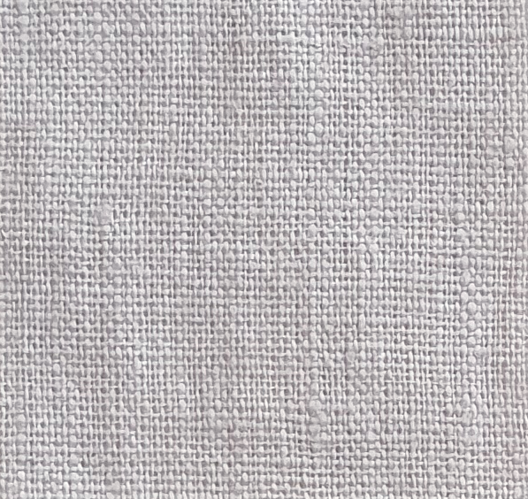 Maya Chalk Grey Linen Fabric - AVLEN