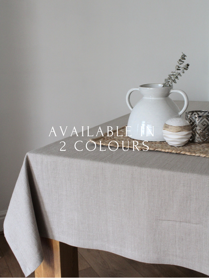 Linen Tablecloth Mira | 2 colours available - AVLEN