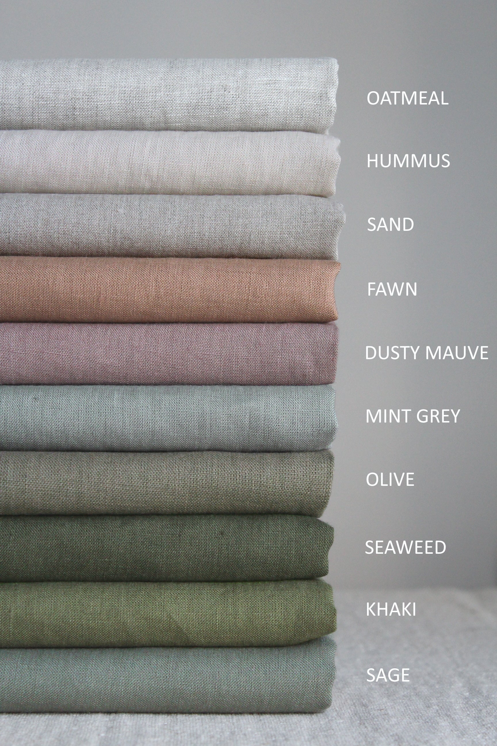 Linen Raw Edge Napkins | 21 colours - AVLEN