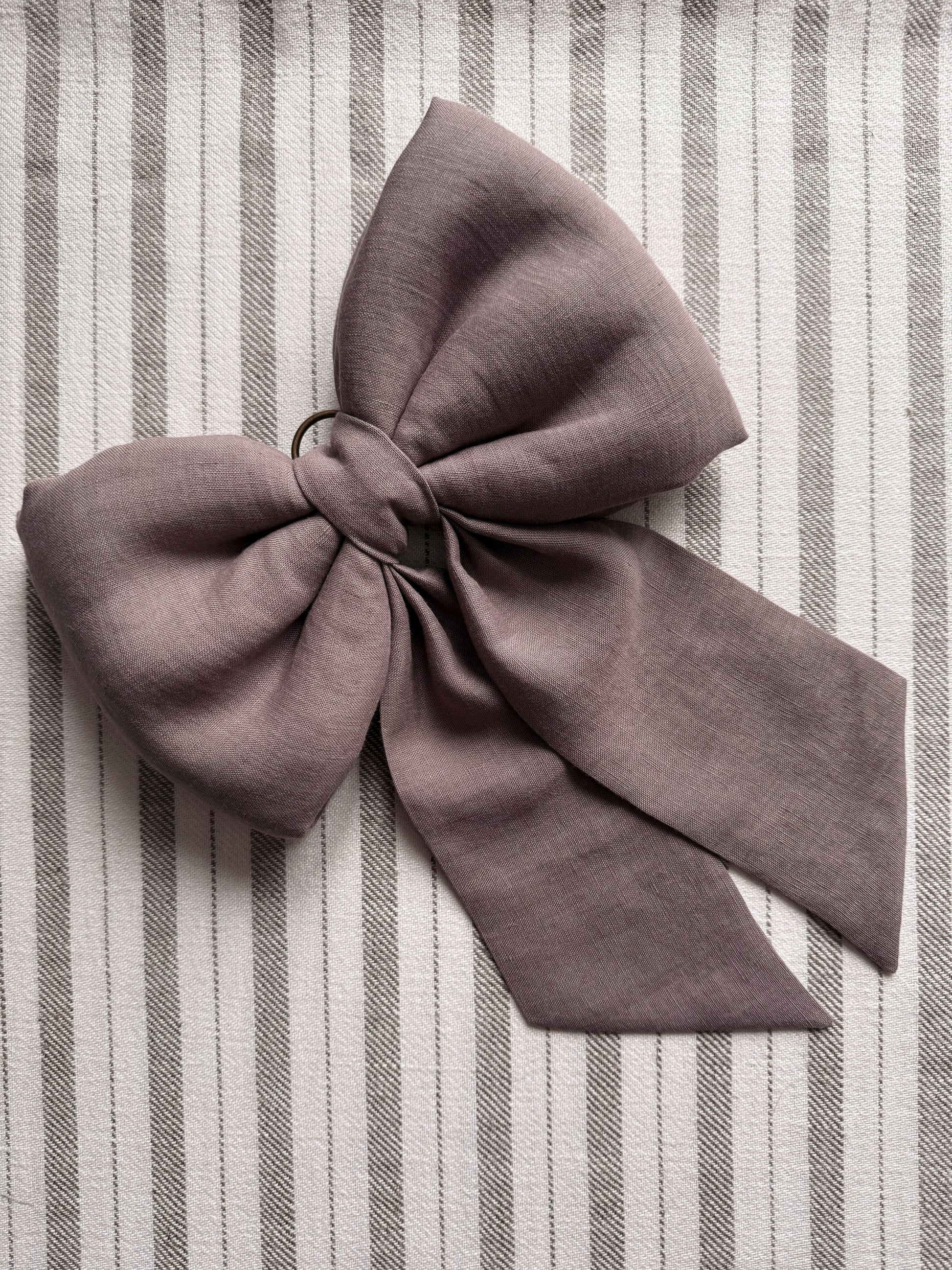Bespoke Mini Linen Bow | 21 colours - AVLEN