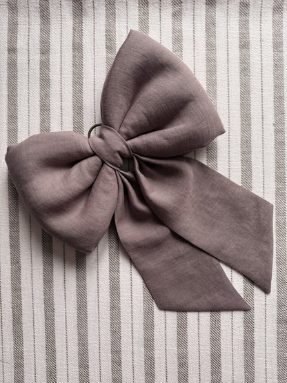Bespoke Mini Linen Bow | 21 colours - AVLEN
