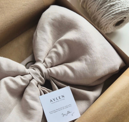 Bespoke Oversized Linen Bow | 21 colours - AVLEN