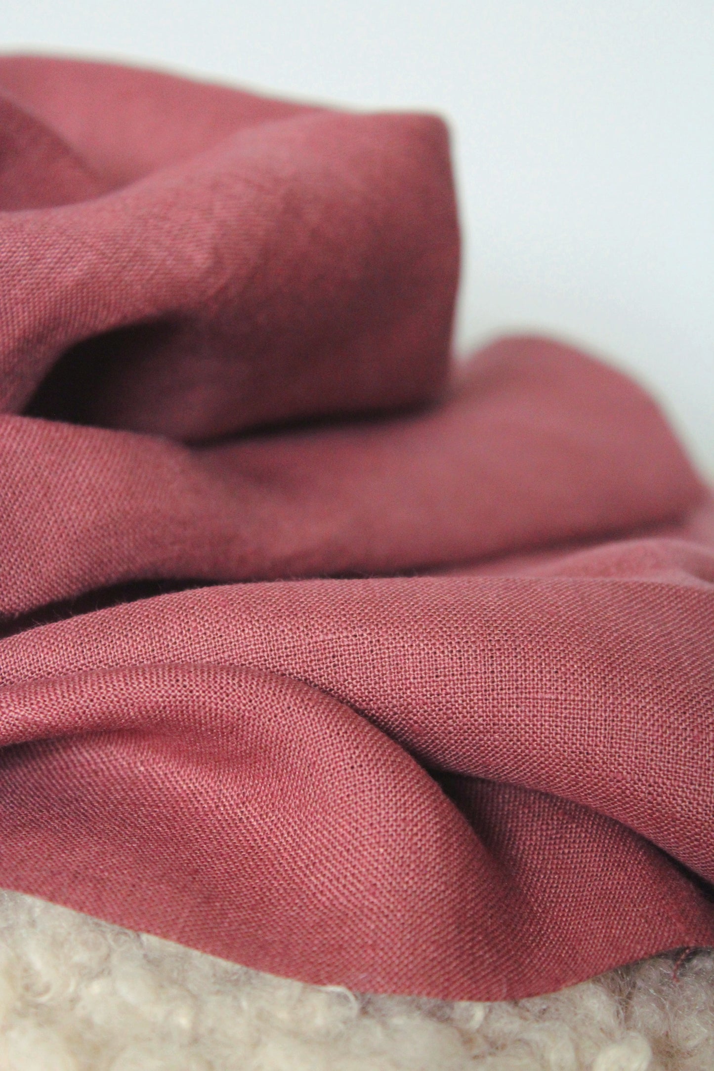 Siena Cloudberry Linen Fabric - AVLEN