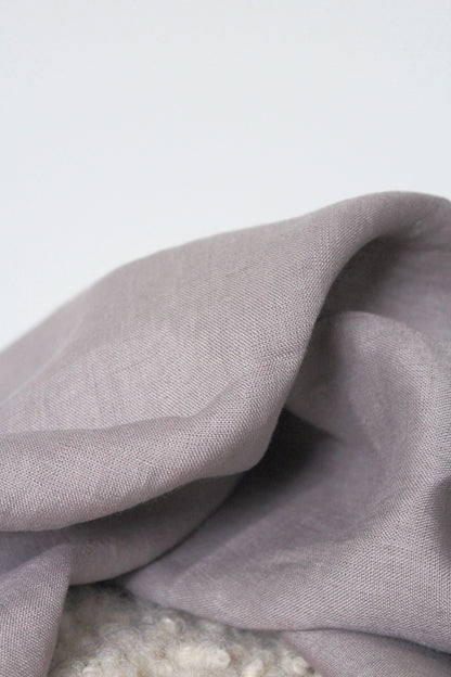 Siena Dusty Cloud Linen Fabric - AVLEN