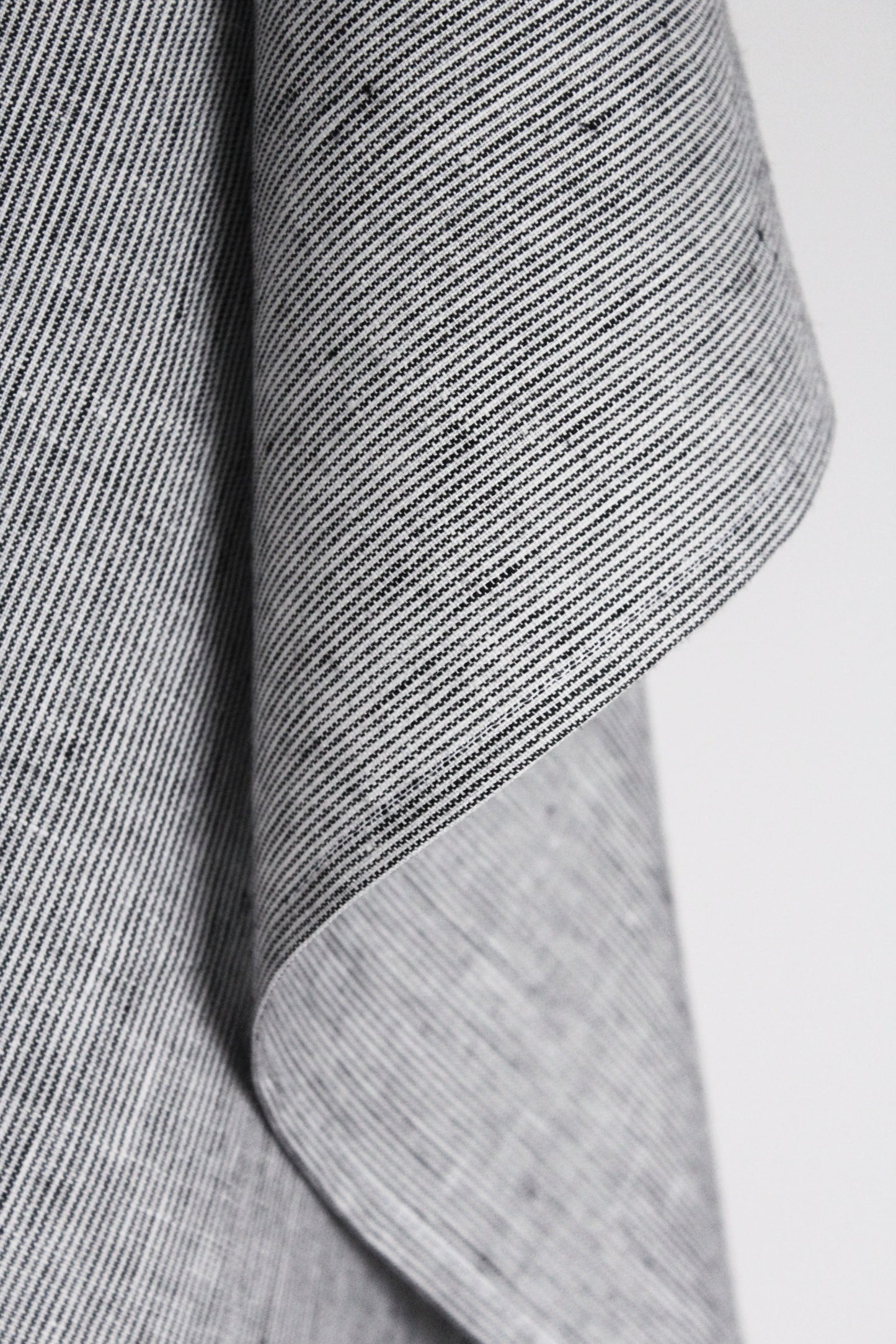 Linen Tea Towel | Grey Stripe - AVLEN